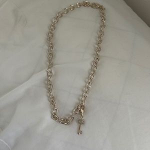 Judith Ripka Key to My Heart Necklace